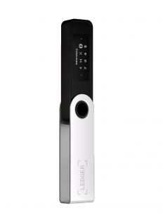 Аппаратный кошелек для криптовалют Ledger Nano S Plus (Black/Черный)