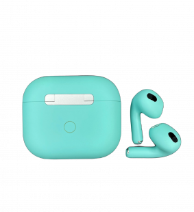 AirPods (3‑го поколения) (2021) - беспроводные наушники Apple с зарядным кейсом (Бирюзовый, матовый)