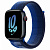 Купить Apple Watch Series 8 // 45мм GPS + Cellular // Корпус из алюминия цвета "темная ночь", спортивный браслет Nike цвета "королевская игра/морская полночь"