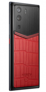 METAVERTU Alligator Leather Flame Red