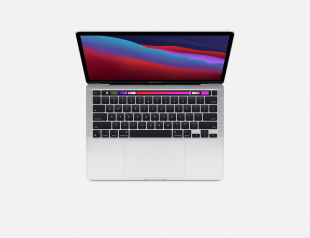 MacBook Pro 13" «Серебристый» (MYDA2) + Touch Bar и Touch ID // Чип Apple M1 8-Core CPU, 8-Core GPU, 8 ГБ, 256 ГБ (Late 2020)