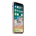 Силиконовый чехол для iPhone X / Xs, цвет «розовый песок», оригинальный Apple