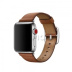 38/40мм Кожаный ремешок коричневого цвета с классической пряжкой для Apple Watch