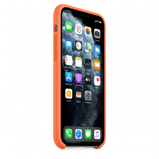 Силиконовый чехол для iPhone 11 Pro, цвет «оранжевый витамин», оригинальный Apple
