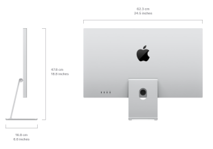 Монитор Studio Display с дисплеем Retina 5K, покрытие с использованием нано-структуры (Nano-texture glass), с регулируемой по наклону подставкой (Tilt-adjustable stand) (2026)