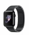 Apple Watch 38 мм, нержавеющая сталь "чёрный космос", блочный браслет "чёрный космос"