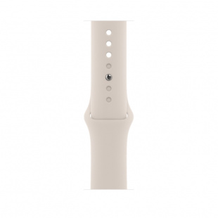Apple Watch Series 7 // 41мм GPS // Корпус из алюминия цвета «сияющая звезда», спортивный ремешок цвета «сияющая звезда»