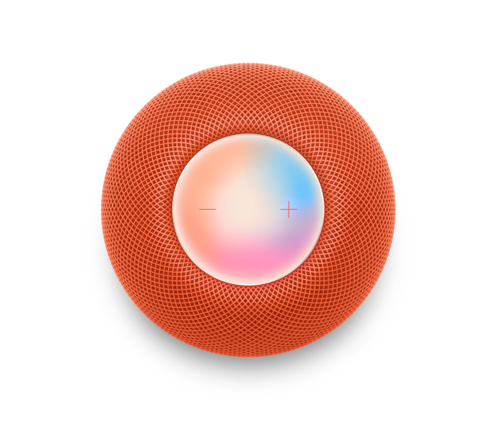 Google home mini orange top