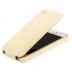 Чехол для iPhone 5s HOCO Lizard pattern Leather Case White