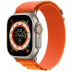 Apple Watch Ultra // 49мм GPS + Cellular // Корпус из титана, ремешок Alpine Loop оранжевого цвета, М