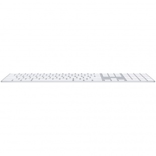 Клавиатура Apple Wireless Keyboard с цифровой панелью, Silver, Bluetooth (MQ052)