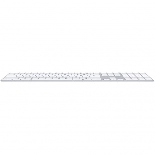 Клавиатура Apple Wireless Keyboard с цифровой панелью, Silver, Bluetooth (MQ052)