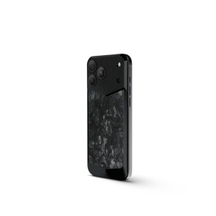 Магнитная накладка Golden Concept Magnetic Shield для iPhone 18 Pro Max, Carbon Edition (Black)