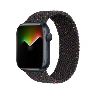45мм Плетёный монобраслет цвета «Black Unity» для Apple Watch