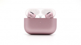 AirPods Pro (2019) - беспроводные наушники Apple с зарядным кейсом (Розовый, глянец)