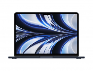 Apple MacBook Air 13" 256 ГБ "Полуночный" (MLY33LL) // Чип Apple M2 8-Core CPU, 8-Core GPU, 8 ГБ, 256 ГБ (2022)