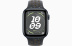 Apple Watch SE // 40мм GPS // Корпус из алюминия цвета «тёмная ночь», спортивный ремешок Nike цвета «Полуночное небо» (2024)