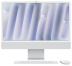 Apple iMac 24" (MWUV3) Retina 4,5K // Чип Apple M4 10-Core CPU,10-Core GPU // 16 ГБ, 512 ГБ, Серебристый цвет (2024)