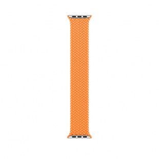 45мм Плетёный монобраслет цвета «Яркий апельсин» для Apple Watch