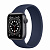 Купить Apple Watch Series 6 // 40мм GPS // Корпус из алюминия цвета "серый космос", монобраслет цвета «Тёмный ультрамарин»