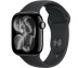 Apple Watch Series 11 // 42мм GPS // Черный глянцевый корпус из алюминия, спортивный ремешок черного цвета