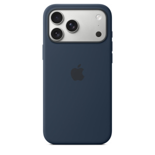 Силиконовый чехол MagSafe для iPhone 17 Pro Max (Midnight)