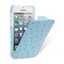 Чехол Melkco для iPhone 5C Leather Case Jacka Type Ostrich Print pattern - Blue