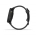 Беговые умные часы Garmin Forerunner 745 (44mm), черный корпус, черный силиконовый ремешок