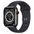 Купить Apple Watch Series 7 // 45мм GPS + Cellular // Корпус из титана цвета «черный космос», спортивный ремешок цвета «тёмная ночь»