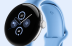 Google Pixel Watch 2, Wi-Fi, серебристый корпус, спортивный ремешок синего цвета (Bay)