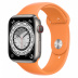 Apple Watch Series 7 // 45мм GPS + Cellular // Корпус из титана, спортивный ремешок цвета «весенняя мимоза»