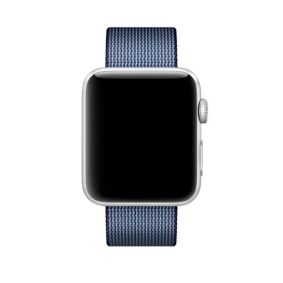 42/44мм Ремешок из плетёного нейлона тёмно-﻿синего цвета для Apple Watch