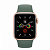 Купить Apple Watch Series 5 // 40мм GPS + Cellular // Корпус из алюминия золотого цвета, спортивный ремешок цвета «сосновый лес»