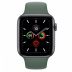Apple Watch Series 5 // 44мм GPS // Корпус из алюминия цвета «серый космос», спортивный ремешок цвета «сосновый лес»
