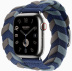 Apple Watch Series 9 Hermès // 41мм GPS+Cellular // Корпус из нержавеющей стали серебристого цвета, ремешок Bridon Double Tour цвета Navy