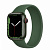 Купить Apple Watch Series 7 // 41мм GPS + Cellular // Корпус из алюминия зеленого цвета, монобраслет цвета «зелёный клевер»
