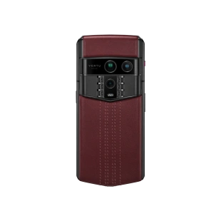 Телефон Vertu Agent Q, Calfskin Collector’s Edition (Wine Red/Винный красный)