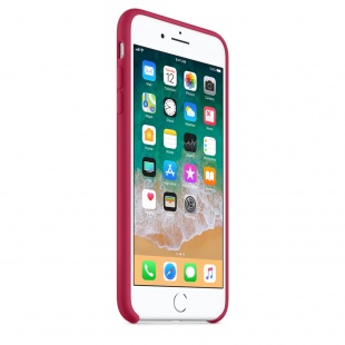 Силиконовый чехол для iPhone 7+ (Plus)/8+ (Plus), цвет «красная роза», оригинальный Apple