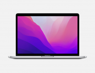 MacBook Pro 13" «Серебристый» (Custom) Touch Bar + Touch ID // Чип Apple M2 8-Core CPU, 10-Core GPU, 8 ГБ, 1 ТБ (2022)