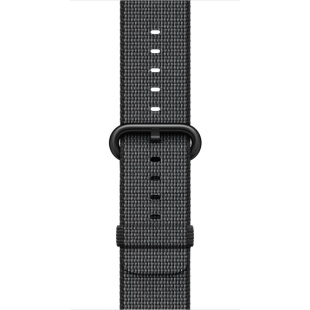 38/40мм Ремешок из плетёного нейлона чёрного цвета для Apple Watch