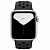 Купить Apple Watch Series 5 // 44мм GPS + Cellular // Корпус из алюминия серебристого цвета, спортивный ремешок Nike цвета «антрацитовый/чёрный»