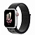 Купить Apple Watch Series 8 // 41мм GPS + Cellular // Корпус из алюминия серебристого цвета, спортивный браслет Nike цвета "черный/снежная вершина"