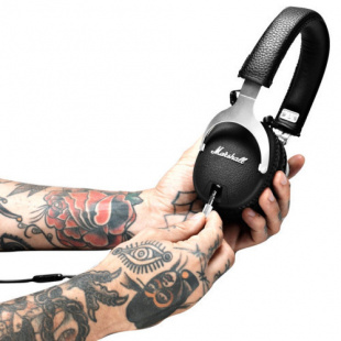 Наушники накладные Marshall Monitor (Steel Edition)