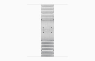 Apple Watch Series 9 // 45мм GPS+Cellular // Корпус из нержавеющей стали серебристого цвета, блочный браслет из нержавеющей стали серебристого цвета
