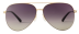 Солнечные очки авиаторы Vertu Mita X, Classical Aviator (Golden and Purple/Фиолетовый с золотом)