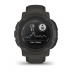 Туристические умные часы Garmin Instinct 2 (45mm), корпус и силиконовый ремешок цвета Graphite