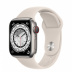 Apple Watch Series 7 // 41мм GPS + Cellular // Корпус из титана, спортивный ремешок цвета «сияющая звезда»