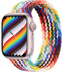 Apple Watch Series 9 // 45мм GPS // Корпус из алюминия розового  цвета, плетёный монобраслет цвета Pride Edition