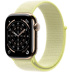 Apple Watch Series 11 // 46мм GPS+Cellular // Корпус из титана золотого цвета, спортивный браслет цвета "неоновый желтый"