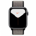 Apple Watch Series 5 // 40мм GPS + Cellular // Корпус из алюминия цвета «серый космос», спортивный браслет Nike цвета «синяя пастель/раскалённая лава»